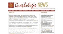 Desktop Screenshot of graphologie-news.net