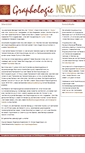 Mobile Screenshot of graphologie-news.net